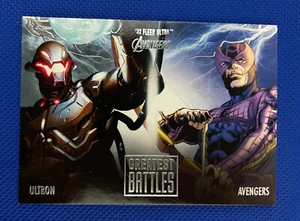 2022 Upper Deck Fleer Ultra Avengers Greatest Battles Avengers vs. Ultron #EB-1 - Picture 1 of 2