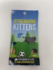 NEW Streaking Kittens Exploding Kittens 15 Card First Expansion Pack Card Game