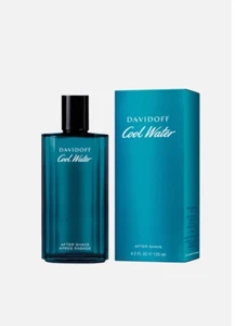 DAVIDOFF Cool Water Man Aftershave Splash 125ml - New Boxed & Sealed - FAST Post
