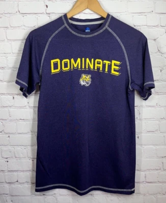 NCAA Мужская LSU короткий рукав Athletic Топ Sze маленький цвета: фиолетовый золото и белый - Изображение 1 из 4