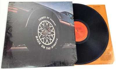 TOWER OF POWER - BACK ON THE STREETS - SOUL LP *IN SHRINK* - Image 1 of 2