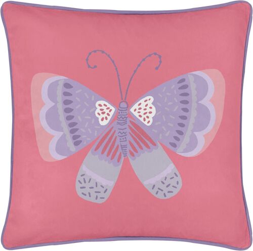 Flutterby Butterfly Childrens Kids Duvet Cover Bedroom Collection By Bedlam Pink