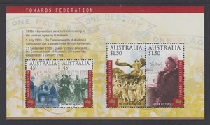 Australia 2000 Towards Federation cancelled to order mini sheet. - Imagen 1 de 1