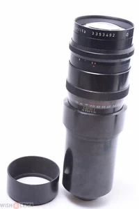 ✅ MEYER 400MM 5.5 TELEMEGOR EXA, EXAKTA OUTSIDE BAYONET MOUNT LENS CLEAN W/ HOOD - Picture 1 of 9