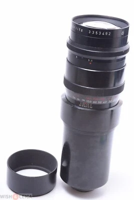 ✅ MEYER 400MM 5.5 TELEMEGOR EXA, EXAKTA OUTSIDE BAYONET MOUNT LENS CLEAN W/ HOOD - Image 1 of 4
