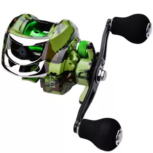 18+1BB Baitcasting Fishing Reels 7.2:1 Gear Ratio Magnetic Brake 22LB Max Drag - Picture 1 of 8