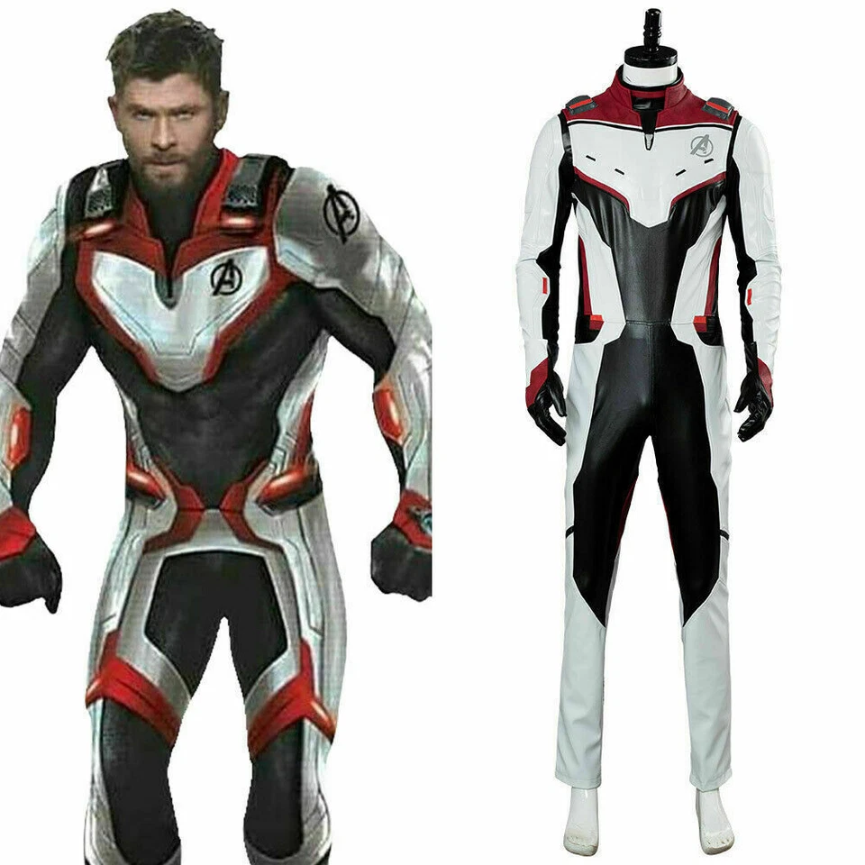 Avengers 4: Endgame Quantum Battle Realm Suit Cosplay Jumpsuit Costume - Image 1 of 4
