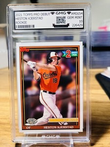 2021 Topps Pro Debut Heston Kjerstad Rookie GMG Graded 10 Gem Mint 💎 RC