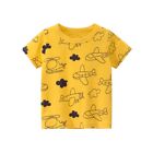  T-Shirt Boys Kids Baby Short sleeve Toddler Cotton Cartoon Car Tops Clothing