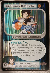 Namek Dragon Ball Combat Holo Foil Rare 115 Score 2001 DRAGON BALL Z TCG - Picture 1 of 2
