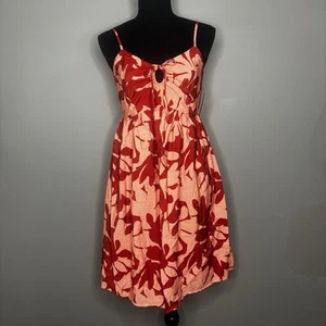 Nine West Elegant Red Floral Women's Dress - Picture 1 of 7