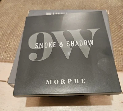 Morphe 9W Smoke & Shadow Artistry Eyeshadow Palette Brand New With Box - Image 1 of 4