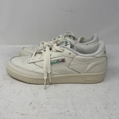 Reebok Club C 85 Clásico Tiza/Alabastro/Glen Verde Mujer Talla 7 Foto 1 de 4