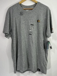 LeBron James Dri-fit Nike T-shirt Size XL Men’s T-shirt Lion Logo NBA Gray - Picture 1 of 9