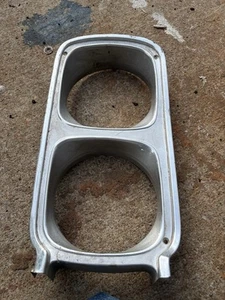 1969 Plymouth Roadrunner Headlight Bezel Trim Molding Satellite GTX Eyebrow Left - Picture 1 of 6