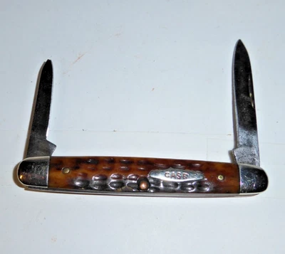 VINTAGE CASE Senator Pen Red Bone Folding Knife Pocketknife 1920-40 - Image 1 of 4