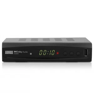 Freeview Box Set-Top Full HD Receiver Recorder 1080P HDMI PVR - August DVB482 - Picture 1 of 12