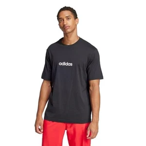 Adidas Essentials Premium Cotton T Shirt Men Women Black White Sports Casual - Picture 1 of 6