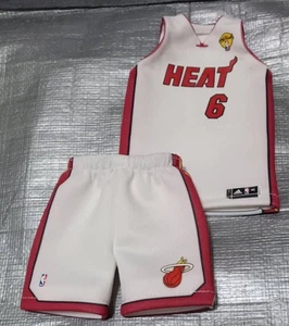 ☆New 1/6 LeBron James Custom Costume for Action Figure Heat white NBA Enterbay - Picture 1 of 2