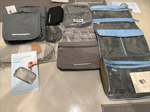 Dermalogica Grey Cosmetic Makeup Travel Bags Bulk Lot - Picture 1 of 18