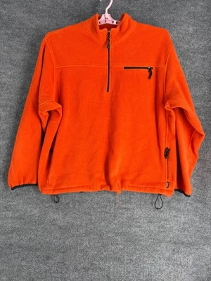 Sudadera De Colección J.Crew Hombres 2XL Naranja 1/4 Cremallera Sin usar, en caja, Cuello Hecha en EE. UU. JCMG Foto 1 de 4