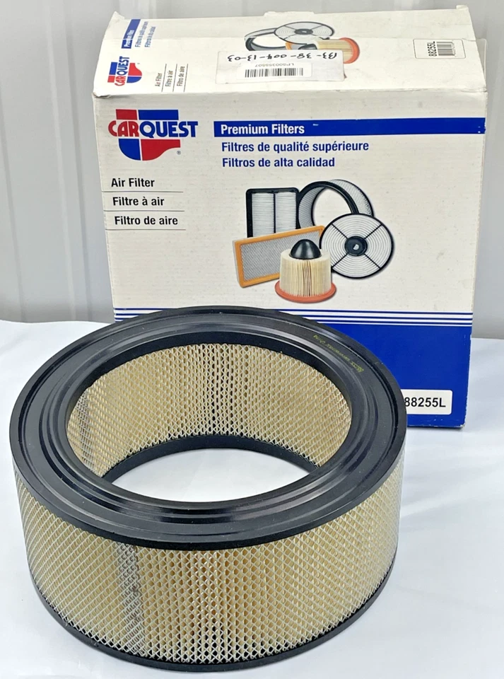 Filtro de aire del motor Carquest Premium 88255L; 5" de alto, 11-5/8" D.O. Foto 1 de 4
