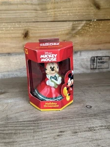 Libro de lectura Enesco Disney Minnie Mickey Mouse 1999 trabajo adorno de vacaciones 882062 - Imagen 1 de 10