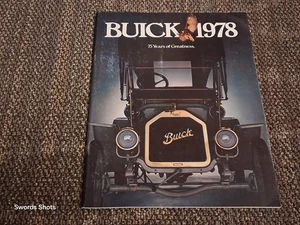1978 Buick Lineup 75 Years Of Greatness 75 Pages Sales Brochure - Picture 1 of 11