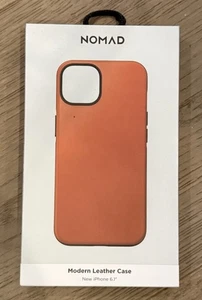 Nomad Modern Leather Case iPhone 6,1" English Tan - Bild 1 von 3