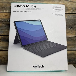 Logitech Combo Touch Tastatur Hülle für iPad Pro 12,9" 5. 6. Gen 920-010097 NEU - Bild 1 von 9