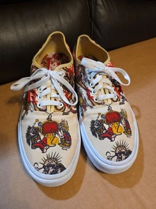 Rare Vans Shoes Men's 12 Authentic Off The Wall Gallery Dwiky Ka Skate Sneakers - Picture 1 of 10