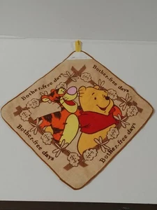Winnie The Pooh 'Bother-Free Days' Infant Baby Wash Cloth - Picture 1 of 12