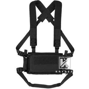 KRYDEX Tactical D3CR Chest Rig 5,56 7,62 Gewehr Pistole Mag Pouch Placard schwarz - Bild 1 von 14