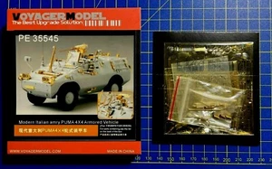 VOYAGER MODEL PE 35545 - MODERN ITALIAN PUMA 4x4 UPGRADE SET - 1/35 RESIN - Picture 1 of 2
