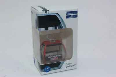 Jägerndorfer 82553 Omega V Gondola Kohlmaisbahn 1:87 H0 NEW in OVP Cable Car - Image 1 of 4