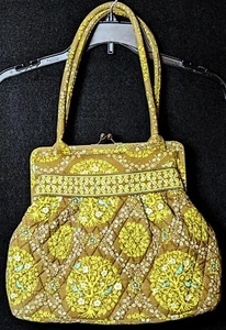 Cartera con broche Vera Bradley "Patrón sentado en un árbol" **(RETIRADO)** Verde y marrón - Imagen 1 de 10