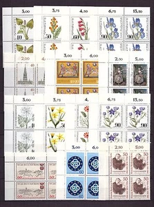 U0092) BERLIN 31 DIFFERENT BLOCKS OF FOUR MNH ALL CORNER MARGIN, 3 PICTURES 4569 - Picture 1 of 3