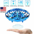 DEERC Hand Operated Mini Drone for Kids Adults Flying Ball Toy UFO Helicopter US