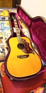 Electric Guitar Gibson Hummingbird 1969 Natural with Hard Case - Picture 1 of 10