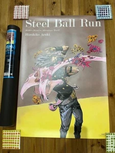 JoJo's Bizarre Adventure Part 7 B2 Size Poster Steel Ball Run JoJo Exhibition - Picture 1 of 6
