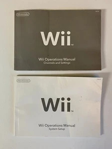 Nintendo Wii Konsole Betriebsanleitungen System Setup/Kanäle und Einstellungen - Bild 1 von 3
