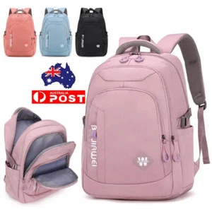Women Cute Backpack School Bag For Teenager Girl Student Bookbag Laptop Rucksack - Picture 1 of 17