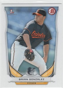 2014 Bowman Brian Gonzalez #DP1
