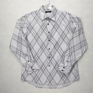 Level Ten Shirt Light Gray Button Up Size Large - Picture 1 of 13