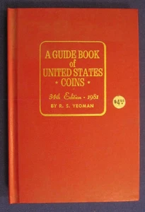 A GUIDE BOOK OF UNITED STATES COINS 34TH EDITION, 1981 - Picture 1 of 4
