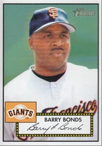 2001 Topps Heritage Red Back Barry Bonds San Francisco Giants #31 - Picture 1 of 2