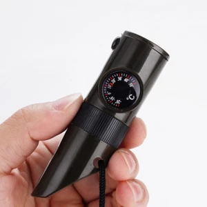 Survival Kit Compass, Torch, Whistle, Mirror-Essential Tools for Outdoors - Picture 1 of 2