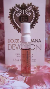 DOLCE GABBANA Devotion Pour Femme edp 0.05oz/1.5mL Trial Spray Vial NEW - Picture 1 of 2