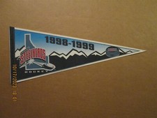 WCHL Idaho Steelheads Vintage Circa 1998-1999 Team Logo Hockey Pennant