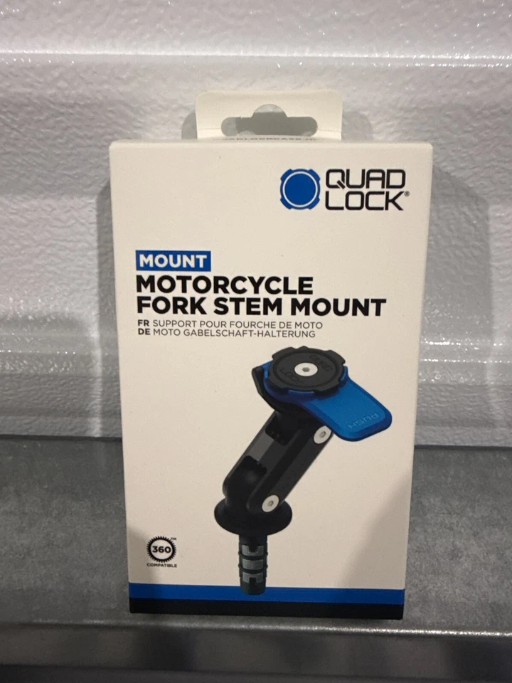 Motorrad Gabel Vorbau Halterung - Quad Lock - Bild 1 von 1